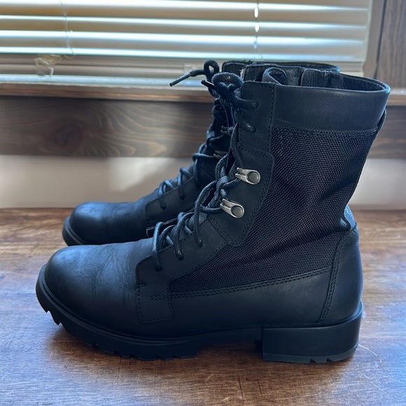 Sorel WOMEN'S EMELIE II LACE BOOTIE- black - Picture 3 of 7